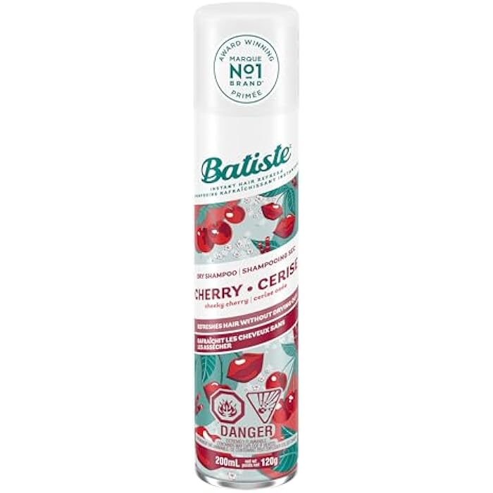 Batiste Dry Shampoo, Cherry, 200 ml - Image 1